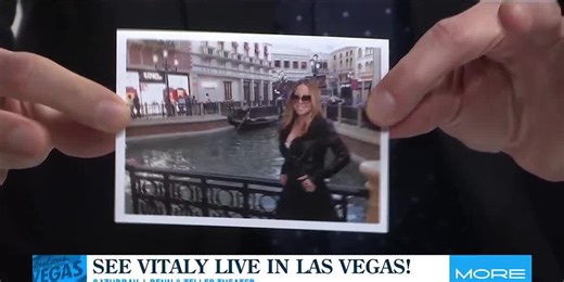 See illusionist Vitaly live in Las Vegas