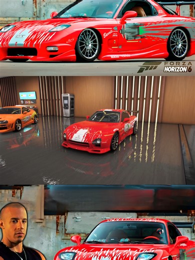 🔥Mazda RX-7 De Dominic Toretto | En Forza Horizon 6 ⚡️ #forzahorizon6 #toretto #short #mazdarx7 #tuning