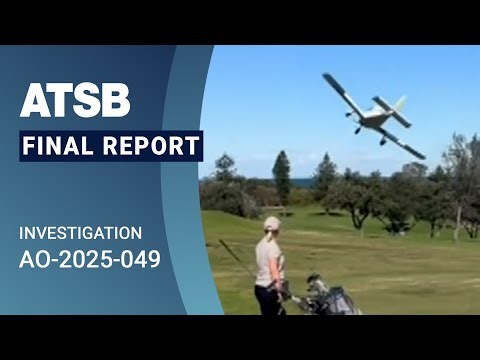Forced landing on Mona Vale Golf Course