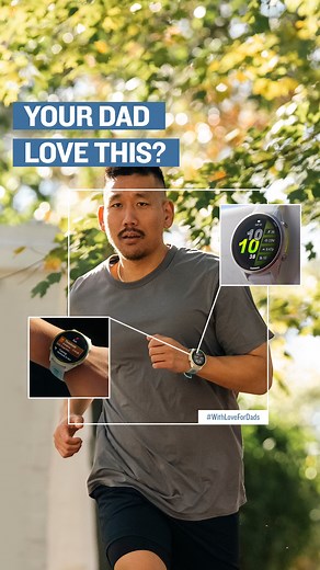 For the dad who runs at sunrise, hikes on weekends, and trains with purpose, Garmin helps him do more of what he loves, better. Outdoor features he’ll love: ⛰️ Multi-band GNSS for accurate tracking in any terrain ⛰️ Solar charging for longer outdoor adventures ⛰️ Built-in flashlight to stay visible after dark Running features he’ll love: 🏃‍♂️Training Readiness shows when he's primed to perform 🏃‍♂️ Recovery Time helps him plan smarter rest days 🏃‍♂️ Wrist-based Running Dynamics to track strid