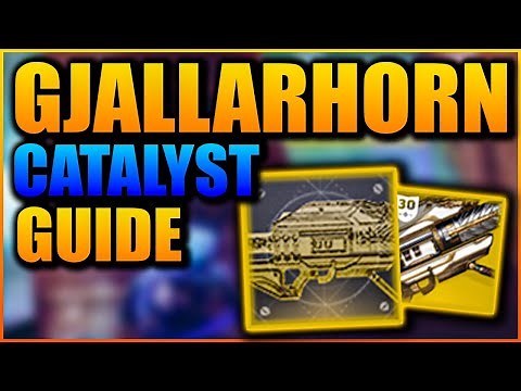 How to Get the Gjallarhorn CATALYST in Destiny 2! Quick & Easy Guide - Grasp of Avarice Chests