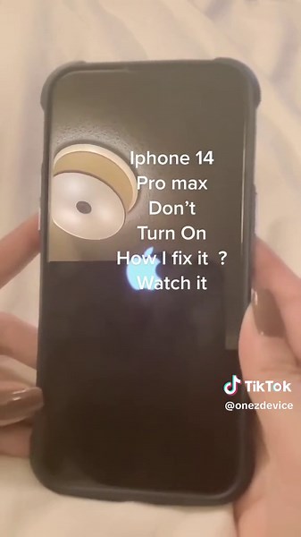My iPhone 14 Pro Max Won't Turn On #onezdevice #iphone14promax #trickshot