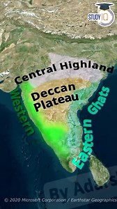 Western Ghats of India ⛰️ #westernghats #india #shorts #reelsindia #easternghats #maharashtra #kerala #tamilnadu #gujarat #taptiriver #goa #karnataka #nilgirimalai #nilgirihills #viralvideos #UPSC #IAS #CSE #ips | Study IQ