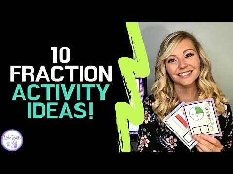Basic Fractions Activities for Special Education | Fraction Games SPED | Fraction Lesson Plans Math