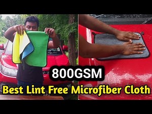 The Ultimate Car Cleaning Cloth: Sheen 800 GSM Microfiber Cloth