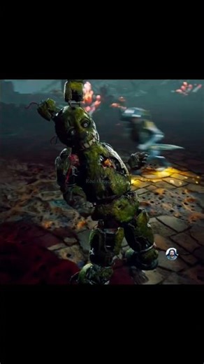 Springtrap Facing Cyrax Fatality