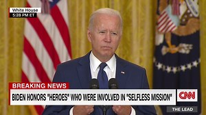President Joe Biden addresses the terror attack near the Kabul airport that killed more than 60 people and wounded 140. | CNN