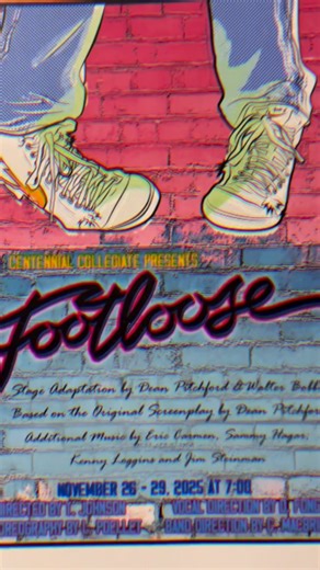 Centennial Collegiate on Instagram: "Get to know our cast of Footloose! Special shout out to Wynter as “Betty” and Leah as “Vi Moore.” Tickets go on sale next week. $10 students/seniors and $15 adults (less than a movie and WAY more fun!)"