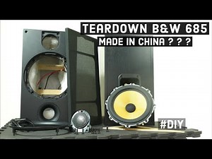 Look inside $650 B&W 685 S2 speakers - What's Inside?