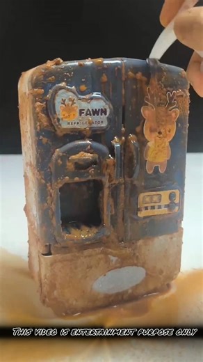 She Found a Mini Fridge in Trash 😳 Turned It Into a Birthday Gift 😭❤️ #shorts #viral #emotional