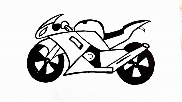 How to Draw a Motorcycle Step‑by‑Step (Easy for Beginners)