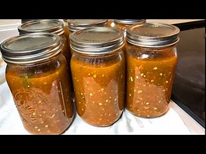 How to Jar/Preserve Homemade Salsa