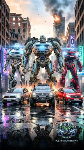 Nivus, Amarok & T Cross Turn Into Robots 🔥