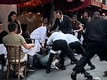 Brawl breaks out outside of famous restaurant in NYC