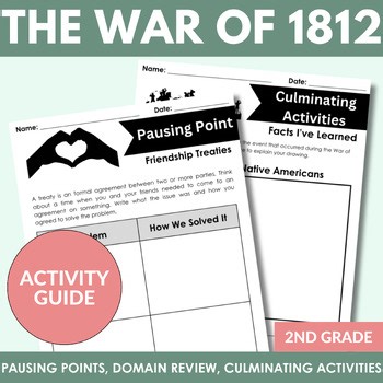 CKLA 2nd Edition | Knowledge | The War of 1812 | Lesson Activities and Review