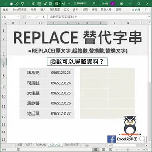 36K views · 2.3K reactions | 【Excel三個特別的函數│函數介紹】 用函數來畫圖 用函數來顯示羅馬數字...
