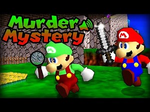 MURDER MYSTERY in MARIO 64 - (Proximity Chat!)