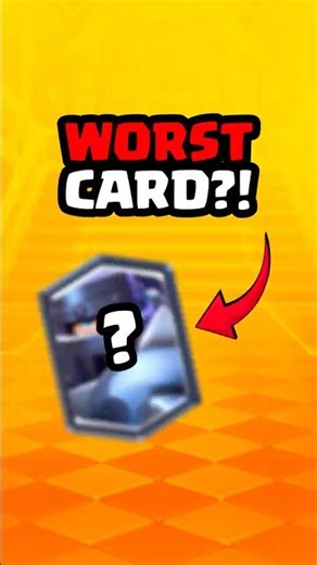 The WORST Legendaries In Clash Royale #clashroyale #clash #shorts