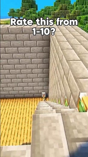 “You Won’t Believe These Foldable Stairs in Minecraft! 😱🔥 #shorts”
