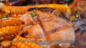 Pork Chops & Rice Casserole