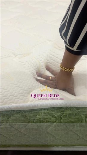 Tamil Nadu’s Best Pocket Spring Mattress?👌| Best Price at Queen Beds Coimbatore #latexmattress #bed