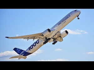 Airbus A350-1000: landing with "Afghan approach", aerobatics under the control of a test pilot