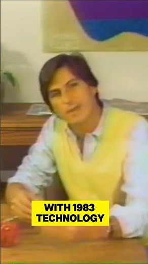 Rare 1983 Steve Jobs Apple IIe Presentation