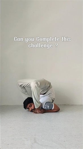 Flexibility Challenge 😨 Can you complete this? #calisthenics #shorts #yogisidd#flexibility