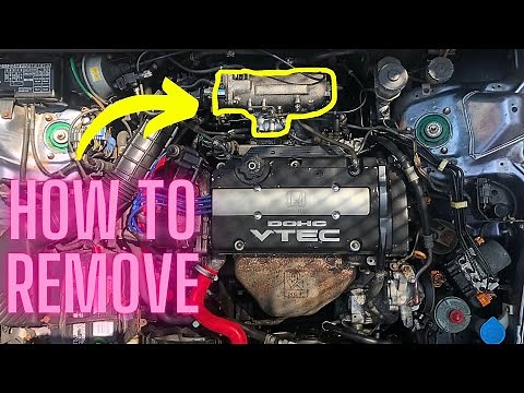 Honda prelude: how to remove intake manifold