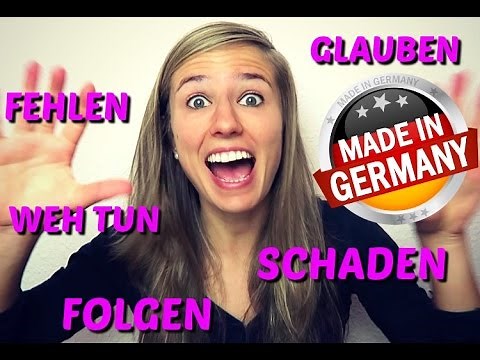 THE DATIVE part 7: The 30 MOST IMPORTANT Dative Verbs in GERMAN: folgen, schaden, weh tun etc