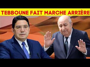 Is Tebboune making concessions on the Moroccan Sahara?