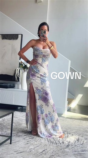 #floralgown #formalflorals #eveninggown #occasionwear #elegantstyle | gown