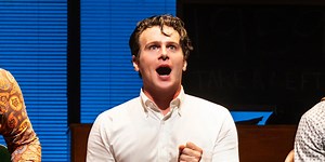 Jonathan Groff Wins 2024 Tony Award for Best Performance by an Actor in a Leading Role in a Musical