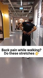 36K views · 857 reactions | Effective way to relieve lower back pain while prolong walking. - . . . . . . . . . . . #BACK #backpain #viral #trending #fyp #foryou #backpainrelief #physicaltherapy #stretch #stretching | Physical Therapy Session | Facebook