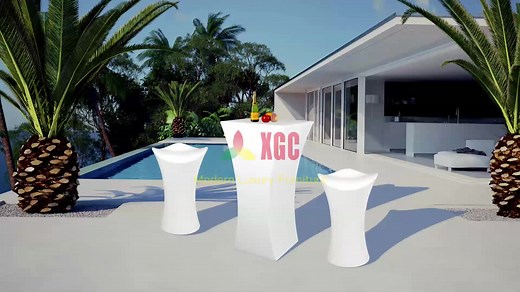 Pre-Weighted Pool Stools for Underwater Use, Make the Perfect Pool Bar Scene Outdoor Plastic bar Stools in Water