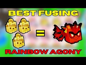 Cheap fusing Method to Get Rainbow Legendary Wildfire Agony In pet simulator X | Pet Sim X