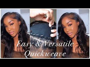 FLIP OVER METHOD + SUPER VERSATILE & EASY QUICKWEAVE | VERY DETAILED | CALLMETEONNA