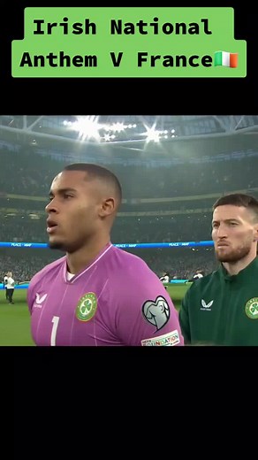 Irish National Anthem Performance Against France