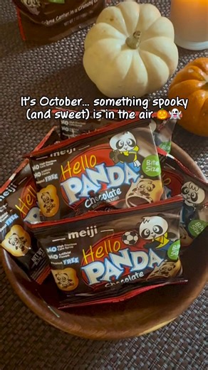 11K views · 21 reactions | October hits and suddenly it’s  … who’s ready for a Hello Panda snack break? | Meiji America | Facebook