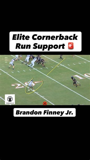 DB Network | Brandon Finney Jr. is making plays!! Two takeaways in the first half. Elite run support by the 6’2” DB | Instagram