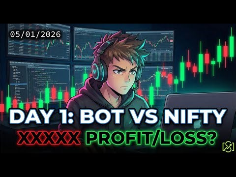 Day 1: I Let a Python Script Trade My Capital While I Played Valorant