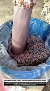 Industrial Vacuum Filling System – High-Speed Powder & Granule Transfer Process!
