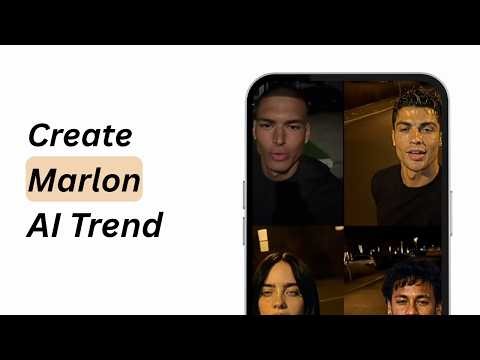 How to Do the Marlon AI Trend | Step-by-Step Marlon Street Video Tutorial