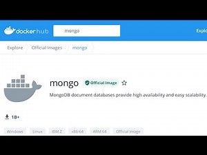Install Latest Mongo DB on Docker with Terminal [Command Line] (Linux, Ubuntu, Mac, Windows)