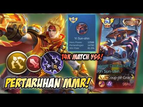 SERIUS INI MOONTON? CLAUDE GW BARU DINERF LANGSUNG NABRAK BLESS TOP 1 GLOBAL YSS! 14.000 MATCH! MLBB