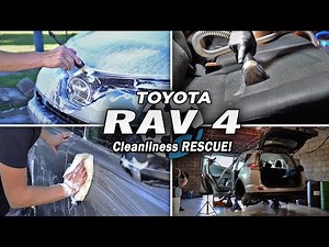 DESTROYED Toyota RAV 4 | Exterior & Interior Deep Clean + Extraction | Truly a Vehicle Revival!