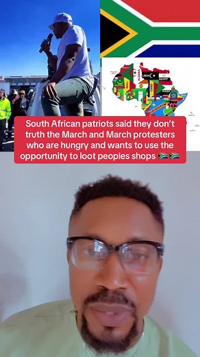 South African patriots know that the March and March protest on the 30th is all about looting. So, they’re advising foreigners to charger their phones and make sure they video them. 🇿🇦🐀 #viral #southafricatiktok🇿🇦 #southafricatiktok #southafricantiktok🇿🇦 #nigeriatiktok🇳🇬