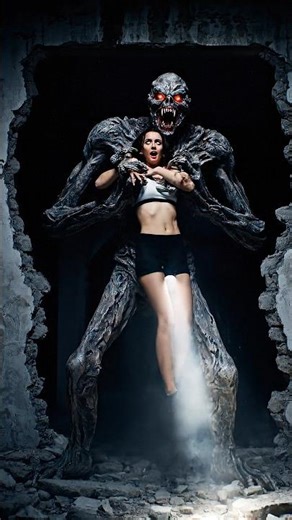 Surviving Woman #creepyai #zombies #ai #horror #horror #monsters #wednesday #apocalypticai #horrorst