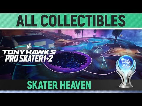 Tony Hawk's Pro Skater 1+2 - Skater Heaven - Alien Plushie, Vicarious Visions Logo (VV-Logo) 🏆