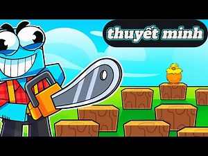 Tôi Thử Thách Tham Gia Máy Chủ Khai Thác Gỗ Trong Minecraft
